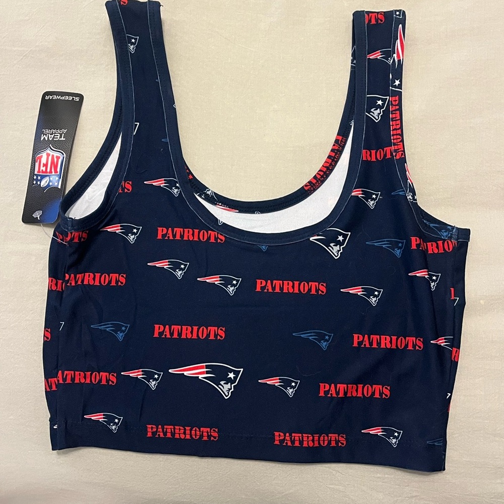 NWT NFL Patriots Navy and Red Sleepwear